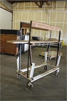 Pipe Cart on Caster,s Approx 92"x  6ft x 28"