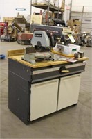Sears Craftsman Radial Arm Saw W/ Cabinet/Stand,10