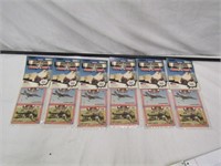 6 Pks Troops "Weapons" Desert Storm Trading Cards