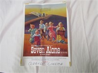 Seven Alone 17" x 12 1/2" Movie Poster