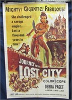 Journey To The Lost City Movie Poster Circa 1960