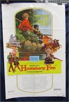 Mark Twains "Huckleberry Finn" Poster 41" x 27"