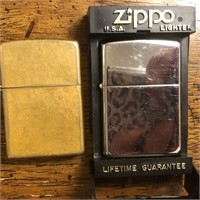D - LOT OF 2 COLLECTIBLE LIGHTERS