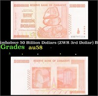 2007-2008 Zimbabwe 50 Billion Dollars (ZWR 3rd Dol