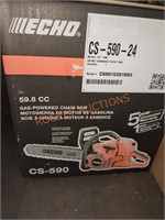 Echo 59.8cc Gas Powered Chainsaw