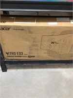 Acre nitro ED3 curved gaming monitor 34” tested