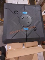Pellebant 220 lbs. Patio Umbrella Base with Wheels