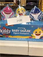 Baby shark and gabbys dollhouse figure stampers
