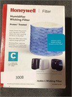 Honeywell humidifier, wicking filter, new