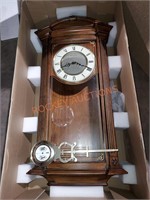 Bulova 30" Pendulum Chime Wall Clock