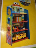 Sesame Street Bookshelf 19"L 37"H