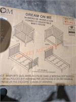 Dream on Me Convertible Crib in Black
