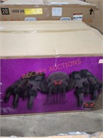 Home Accents 8ft Grave & Bones LED Spider