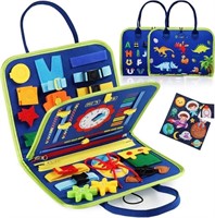EL&ELV Toddlers Busy Board (Blue)