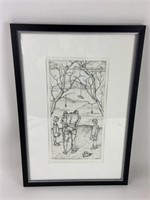 Stations of The Cross 8 Signed Art