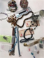 XL Lot Of Assorted Beads For Jewelry Making