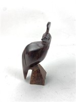 Carved Rosewood Quail