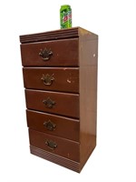 33" Wood Chest of Drawers