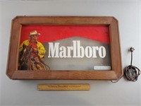 Vintage Marlboro Cigarettes Sign Works