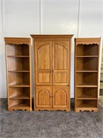 3pc Cabinet & Shelf Set