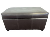 Large Upholstered Ottoman with Storage