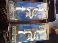 (2) New Sliding Bolt Latches, Tow Strap