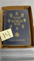 History of the World War Book - 1919