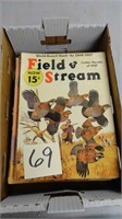 Field & Stream Magazines – 1937 1938 1940