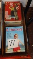 Small Vintage Coronet Magazines – 1947 1949 1951