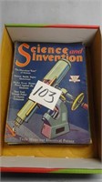 Science and Invention Magazines – 1930