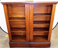 Two Section Built-in Bookcase Unit