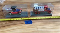 ERTL trucks with cases 
1918 Ford Model T &
