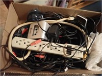 Electrical Strip, Cordless Phone, Stereo Cables,