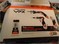 B&D VPX Starter Set Saw, Drill & Flashlight In