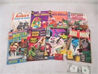 Lot of Vintage Comics - Batman, X-Men, Archie,