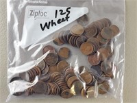 125ct Assorted Wheat Pennies