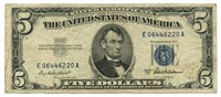 1953-A Series U.S. $5 Silver Certificate Legal