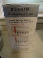Belkin wireless pre-n router