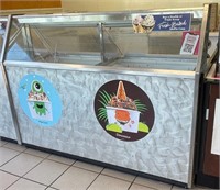 6' ice cream dipping-storage-display freezer