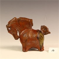 Steven Braun horse sculpture pottery