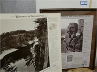 2 posters - "Wisconsin in Geologic Time"