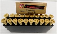 (20) Rounds of Hornady lever evolution 30-30 win