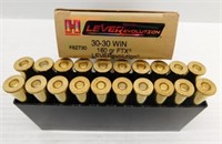 (20) Rounds of Hornady lever evolution 30-30 win