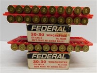 (30) Rounds of Federal 30-30 win 170GR soft