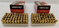 (100) Rounds of American Eagle .38 special FMJ