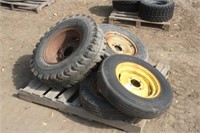 (5) Assorted Wheels w/ Tires