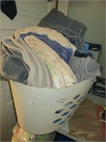 Basket of shop towels