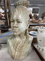 T.M. Gidi Sculpture made out Butter Jade Stone