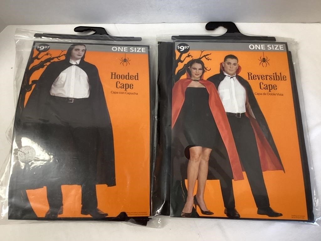 Hooded and Reversible Capes