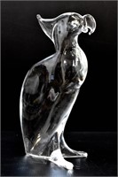 Art Glass Crystal Venetian Bird Figure